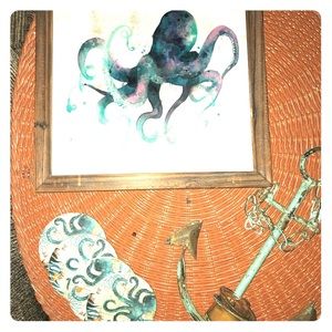 House decor. Octopus